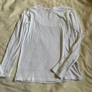GAP Classic White Long Sleeve Tee